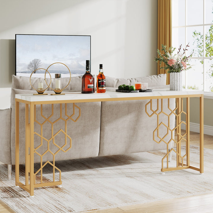 Modern Console Table, 70.87" Entryway Table