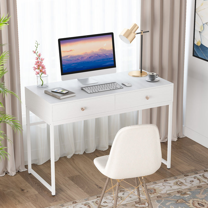 Computer Desk with 2 Drawers